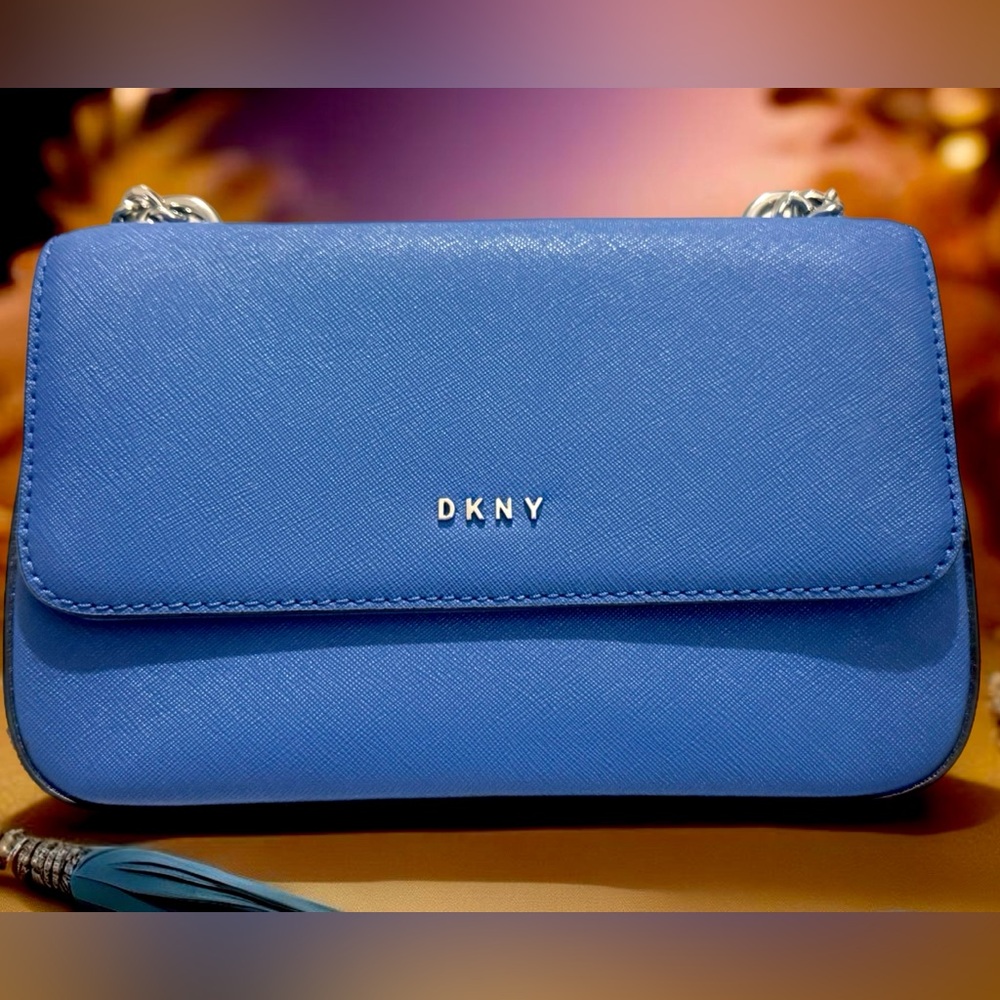 DKNY Blue silver Women's crossbody bag